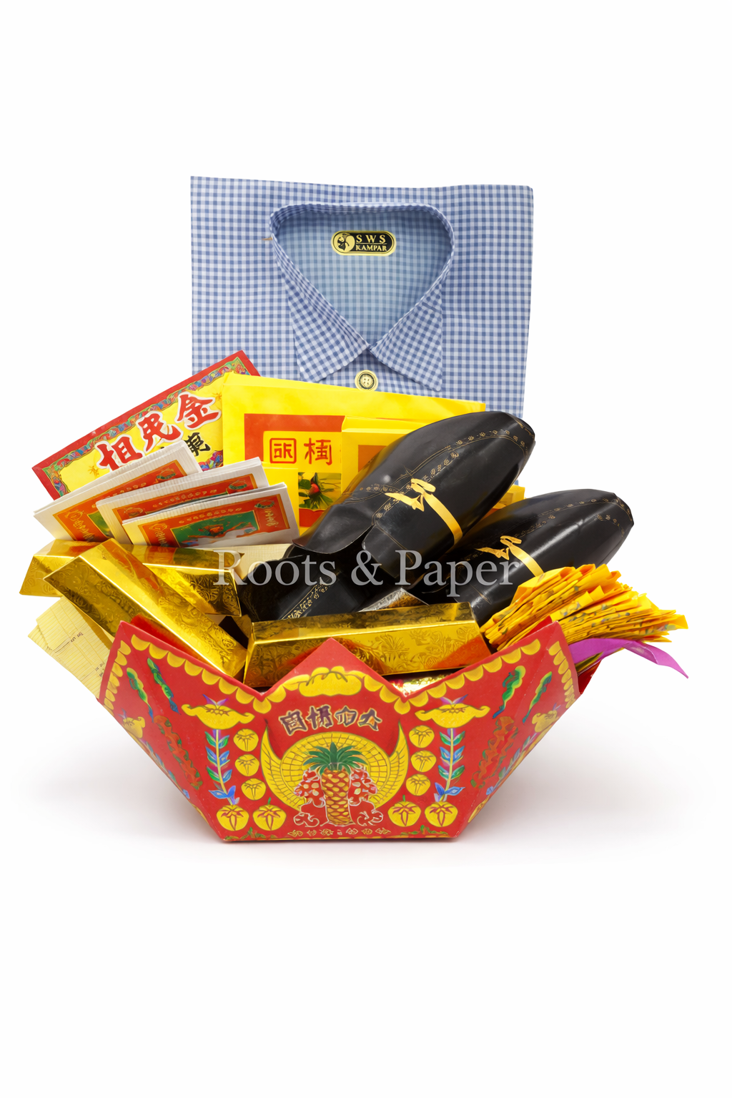 Ancestor Hamper (Male) – Easy to Carry All-in-One Bundle with Prayer Script