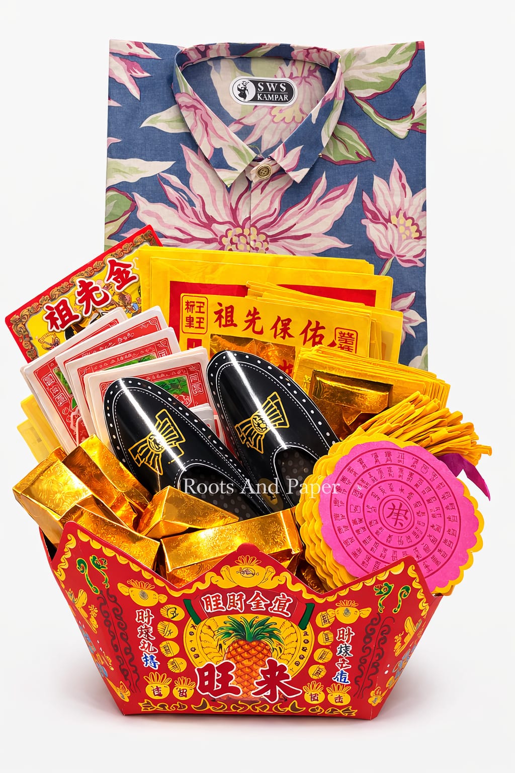 Ancestor Hamper (Female)  – Easy Carry All-in-One Bundle with Prayer Script