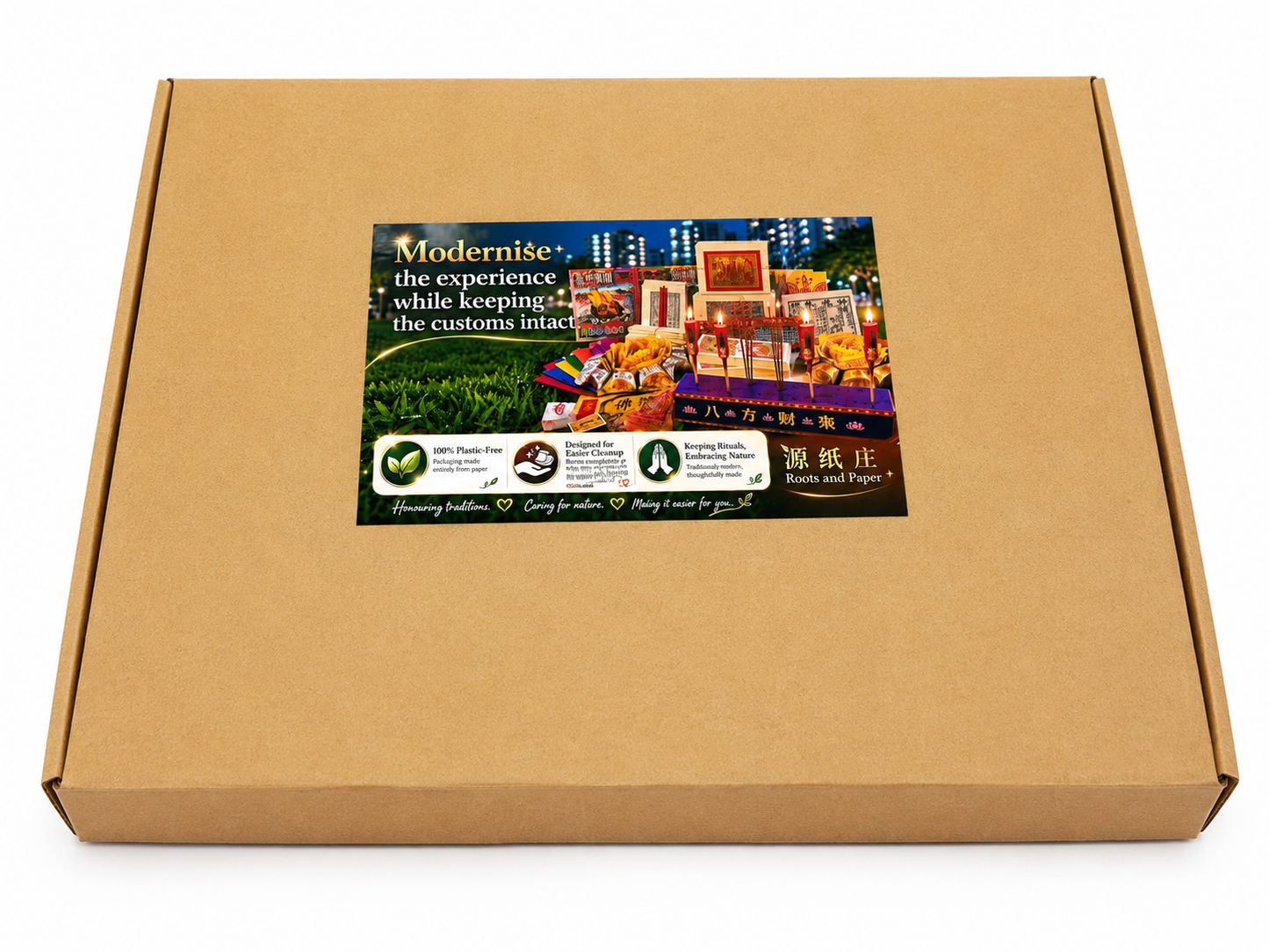 7th Month Premium Joss Paper Kim Zua Prayer Package (Plastic Free) for Hungry Ghost Festival Praying 七月中元节拜拜套装