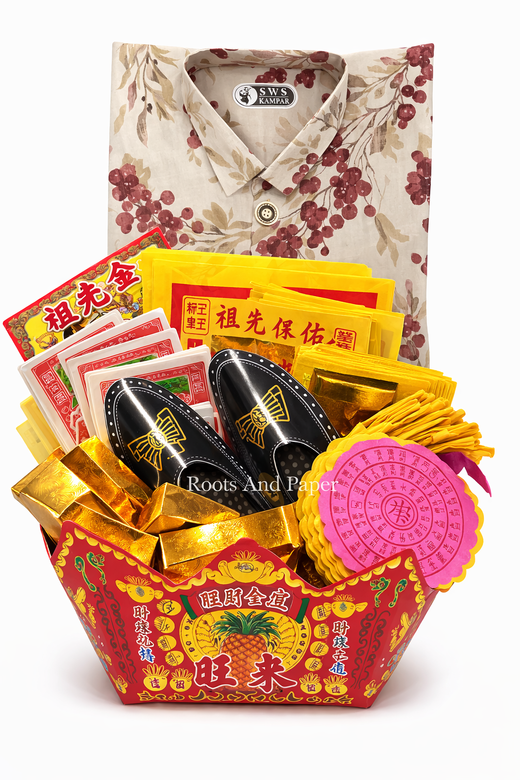 Ancestor Hamper (Female)  – Easy Carry All-in-One Bundle with Prayer Script