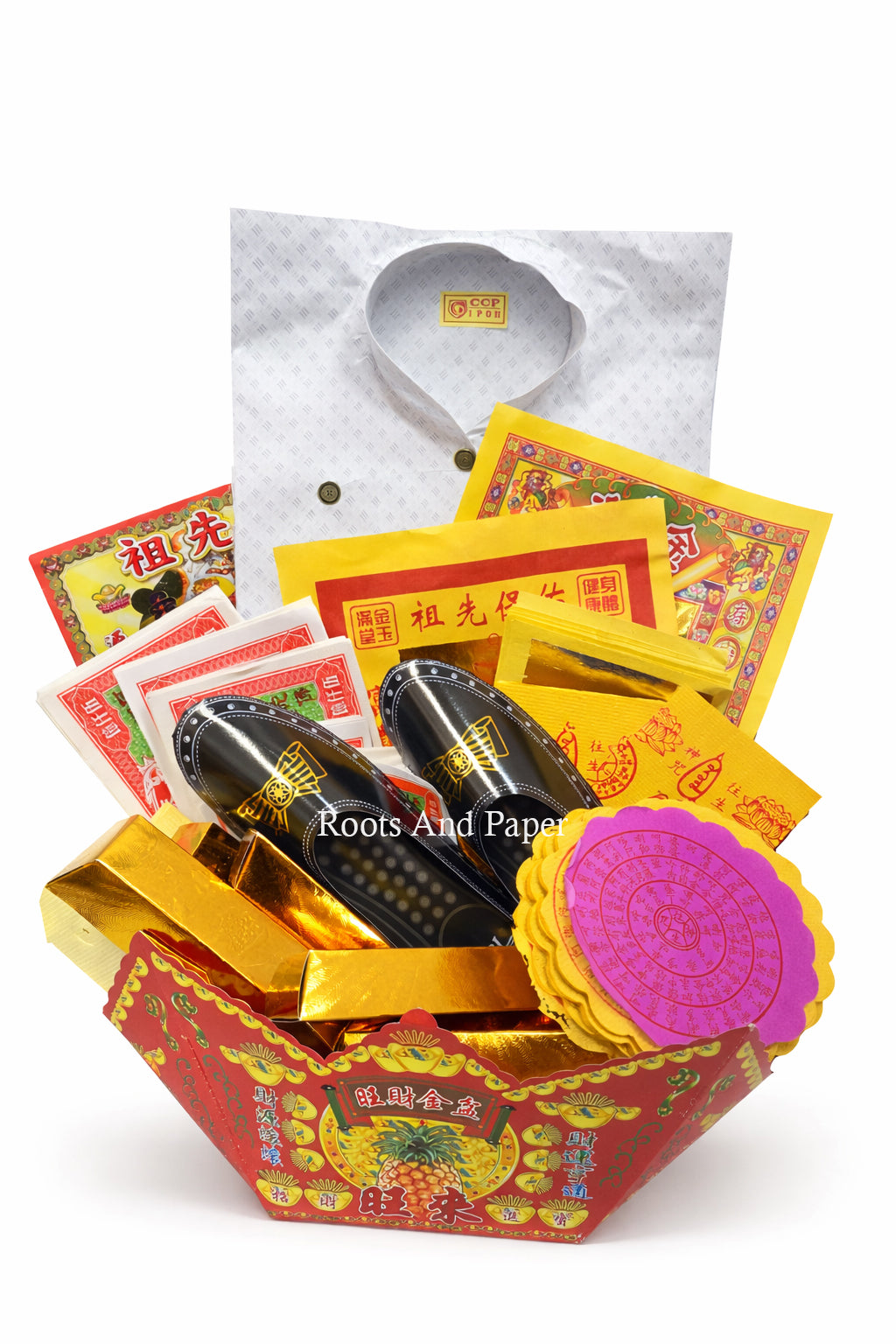 Ancestor Hamper (Female)  – Easy Carry All-in-One Bundle with Prayer Script