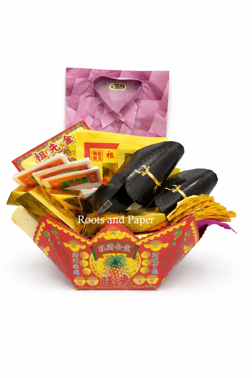Ancestor Hamper (Male) – Easy to Carry All-in-One Bundle with Prayer Script