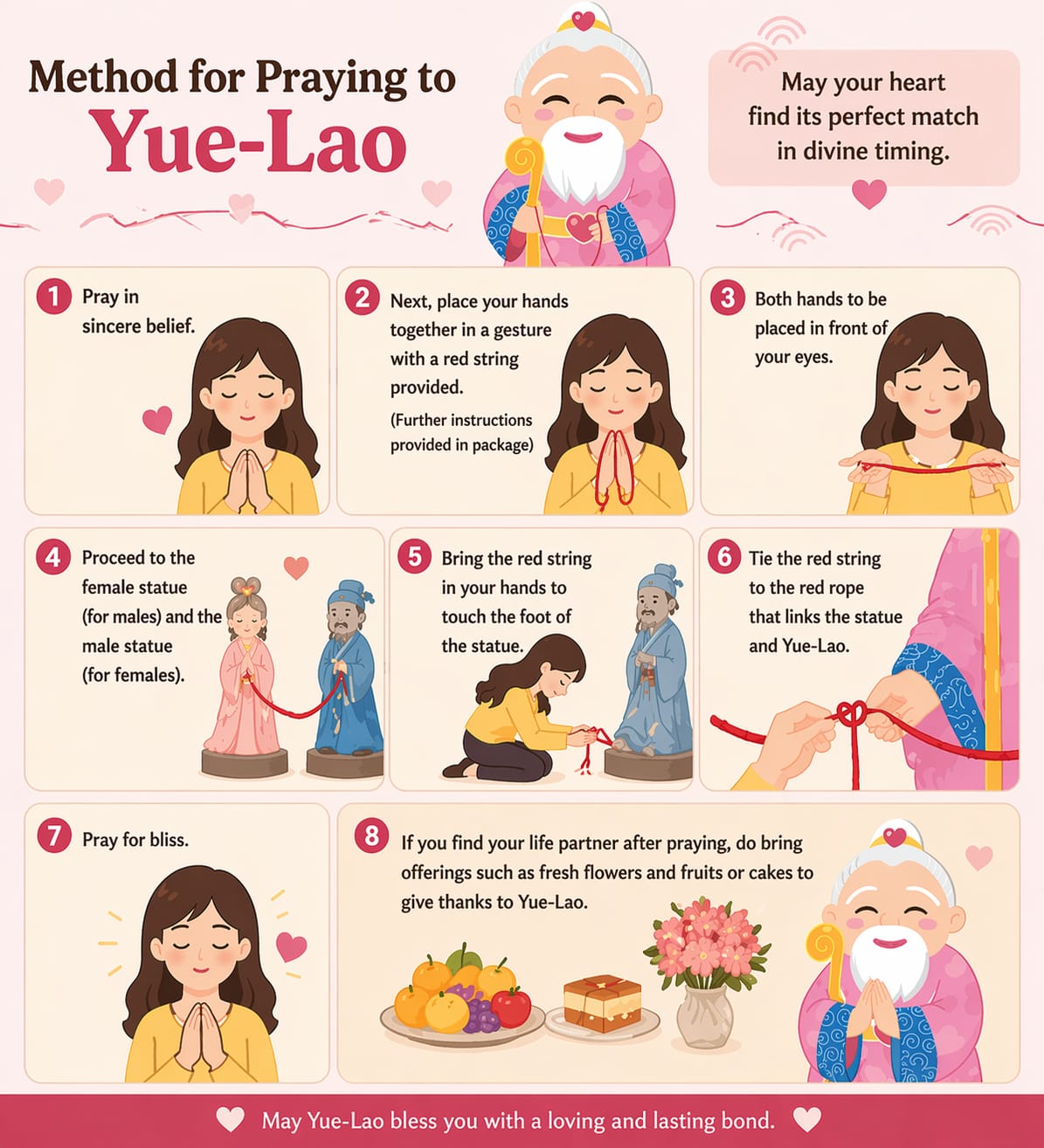 [Pray with Intention] Love & Relationship Blessings | Find love, heal bonds and attract the right energy 求姻缘套装｜找爱情、修关系、招好能量