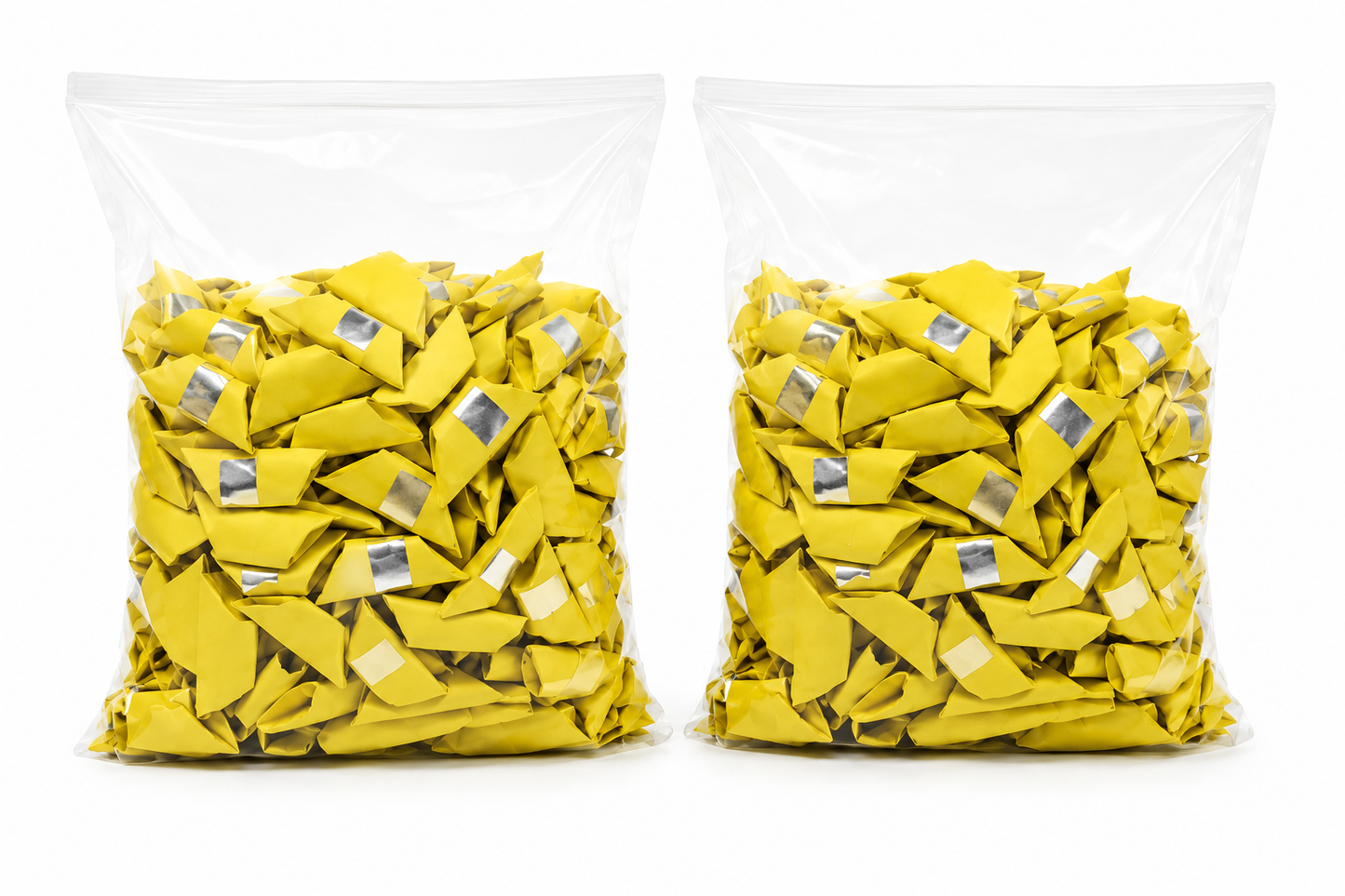 Folded Ingots | Gold & Silver Joss Paper 金银元宝 (300pcs x 2 Bags)