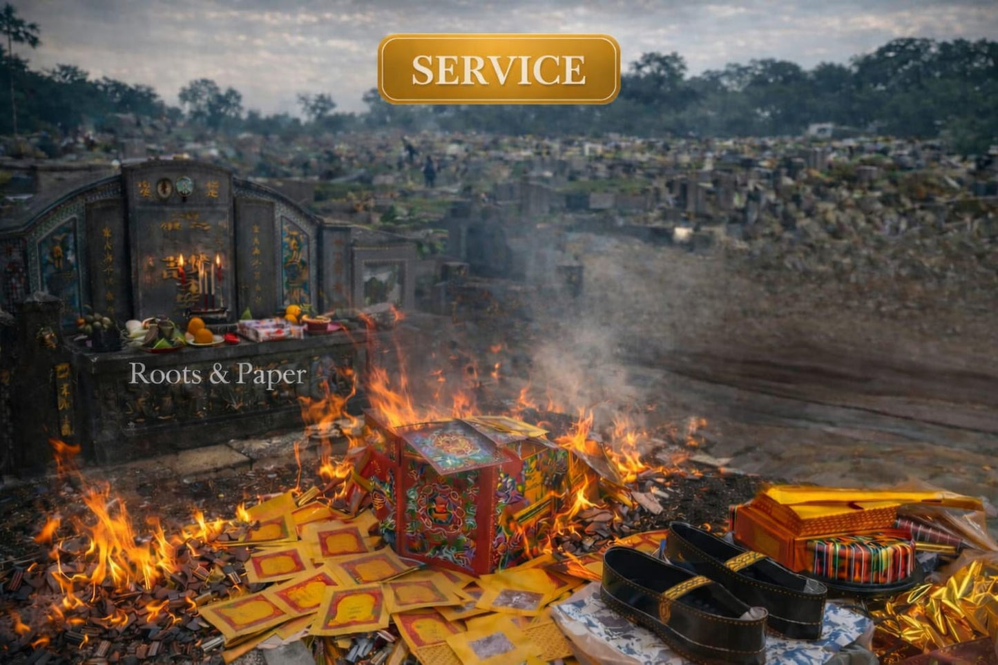 Grand Ancestor Prayer Service (Tomb) 扫墓代拜