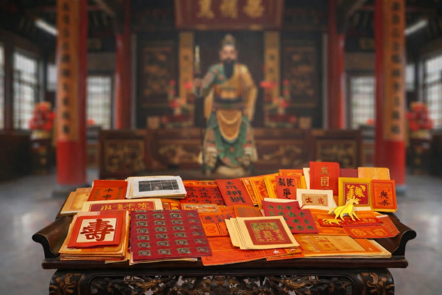 Traditional Guan Di Set (古早味拜关帝)