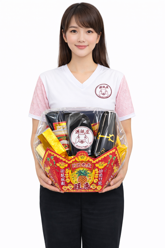 Ancestor Hamper (Male) – Easy to Carry All-in-One Bundle with Prayer Script