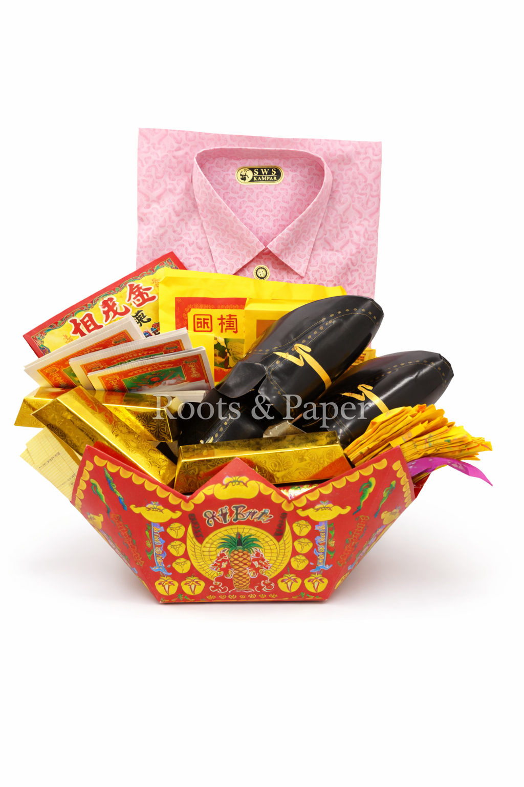 Ancestor Hamper (Male) – Easy to Carry All-in-One Bundle with Prayer Script
